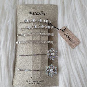 Natasha Winter Themed Hair Pins